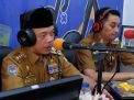 Gubernur Jambi Bersama Pj Bupati Sapa Masyarakat Lewat Radio Kominfo Muarojambi