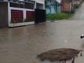 Hujan  Deras Mengguyur Sejumlah Titik di Kota Jambi, Banjir Tak Terelakkan