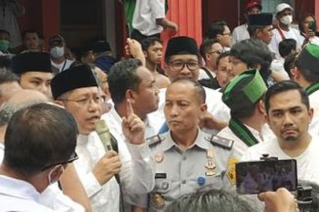 Bebas dari Lapas Sukamiskin, Anas Urbaningrum Disambut Para Loyalis