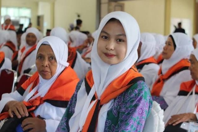 Sania Ningsih, Calon Jemaah Haji Termuda di Indonesia Asal Mersam Kab.Batanghari Jambi