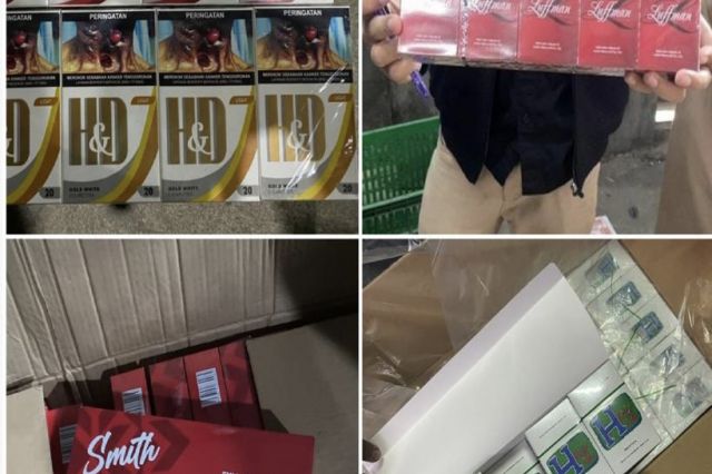 Sebanyak 1,4 Juta Batang Rokok Ilegal Digagalkan Bea Cukai Jambi