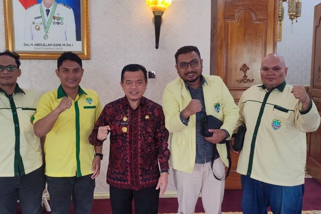 Tingkatkan Sinergitas, Pemuda Katolik Jambi Audiensi ke Gubernur Jambi