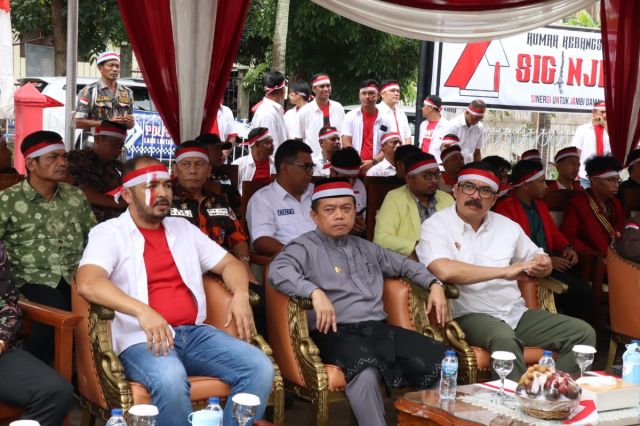 Pemuda Katolik Komda Jambi Hadiri Peresmian Rumah Kebangsaan Siginjai oleh Gubernur Al Haris