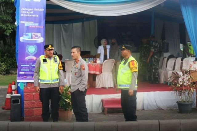 Demi Memastikan Kelancaran Arus Balik Lebaran 2023, Kapolda Jambi Pantau Langsung Pos Pelayanan