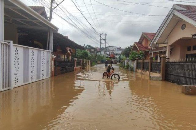 Usai Hujan Lebat, 1.500 Rumah Warga Kota Jambi Terendam Banjir