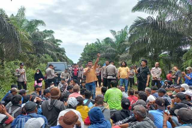 Pemprov Acuh, 700 Warga KTH di Betung Bersama STN Jambi Datangi Eks PT.RKK Tuntut Realisasi Perhutanan Sosial