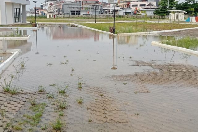 DPRD Provinsi Jambi Sidak Proyek RTH Rp.35 Miliar, Tak Sesuai Harapan